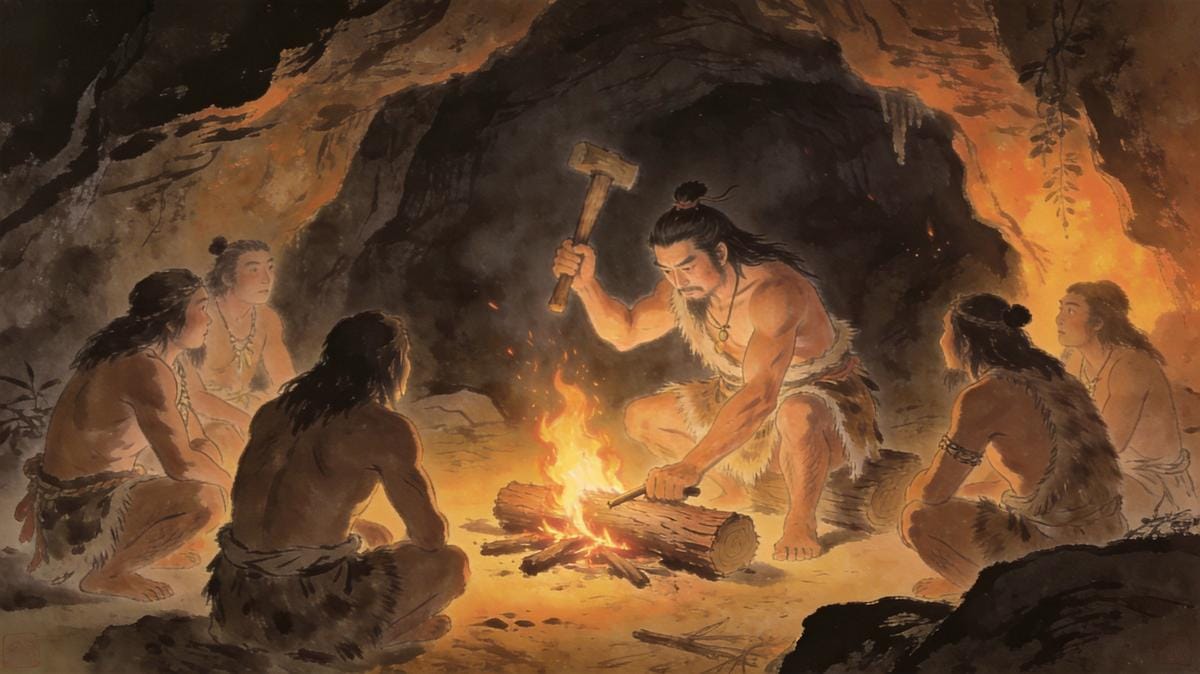 Suiren: The Man Who Gave Humanity Fire in Chinese Mythology