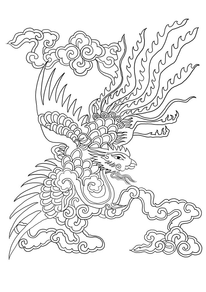 The Chinese Phoenix: Fenghuang and the Symbolism of Virtue