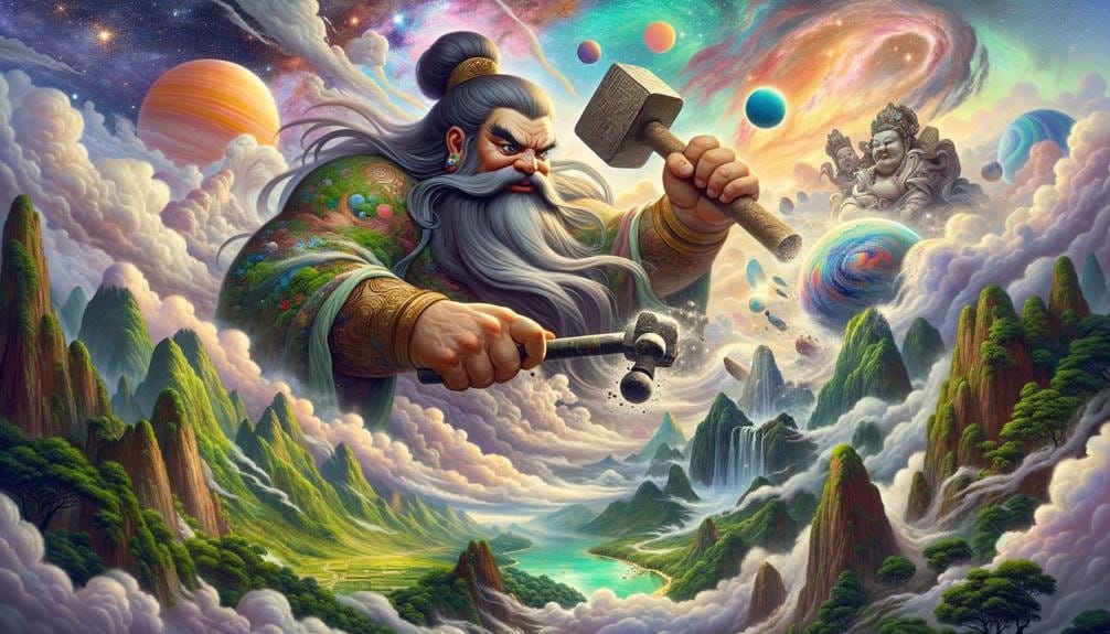 The Myth of the Cosmic Egg: Chaos and Creation in Ancient China